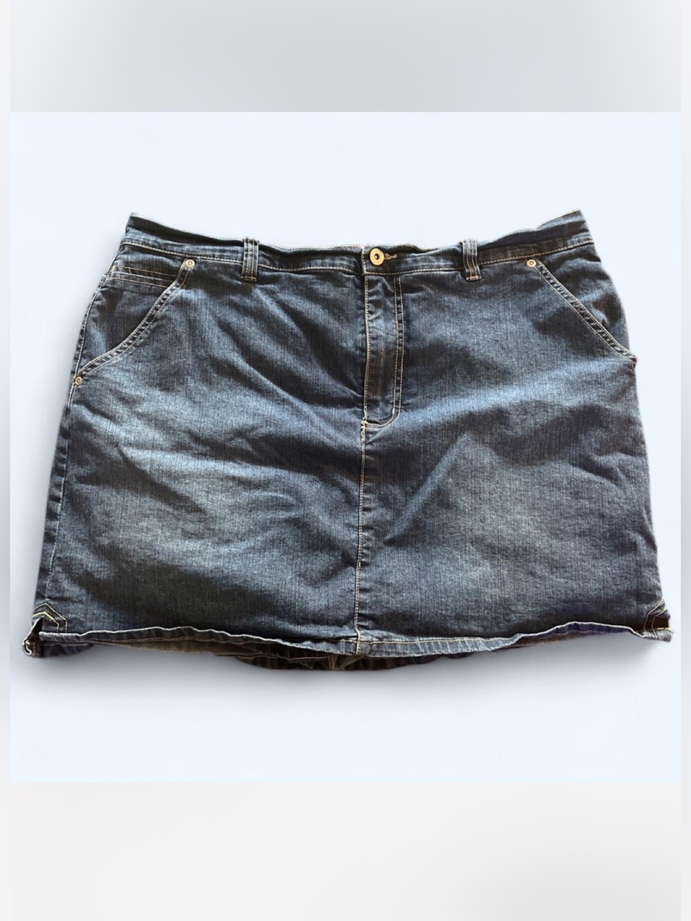 Denim Skort